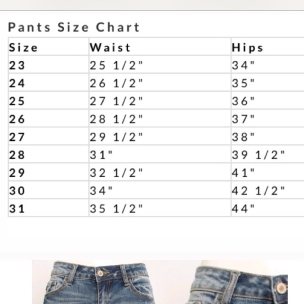Last Pair Favorite! New Distressed Jeans wFray Hem - Picture 6 of 6